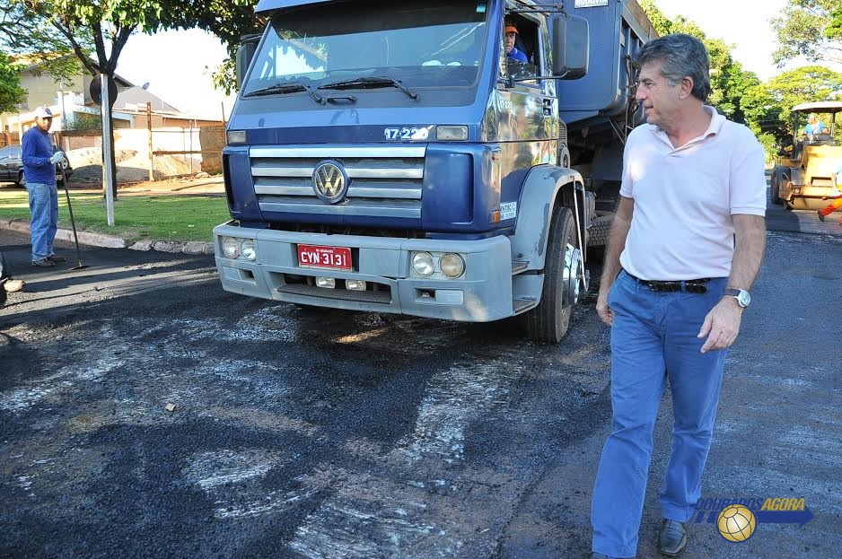 Murilo garante que Dourados terá 100% de asfalto