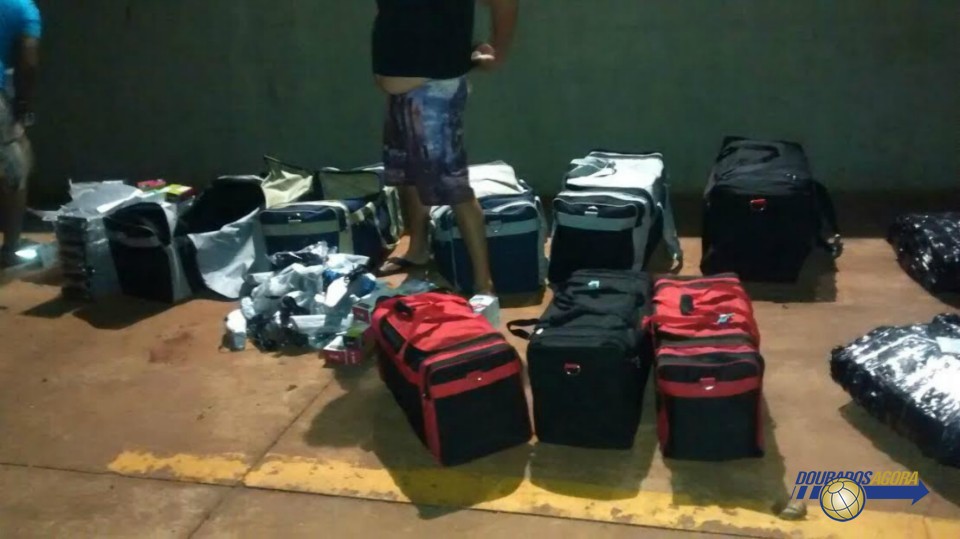 Passageiros 'perdem' eletrônicos do Paraguai que seriam levados ao MT