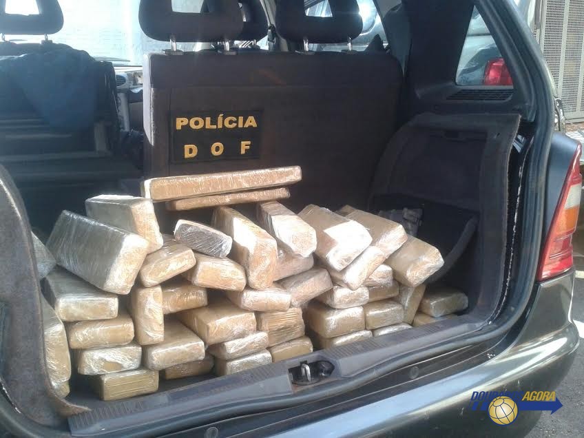 Homem é preso em Mercedes com 140 tabletes de maconha