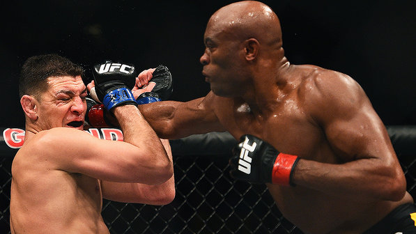 UFC: Em duelo psicológico, Anderson Silva vence Diaz