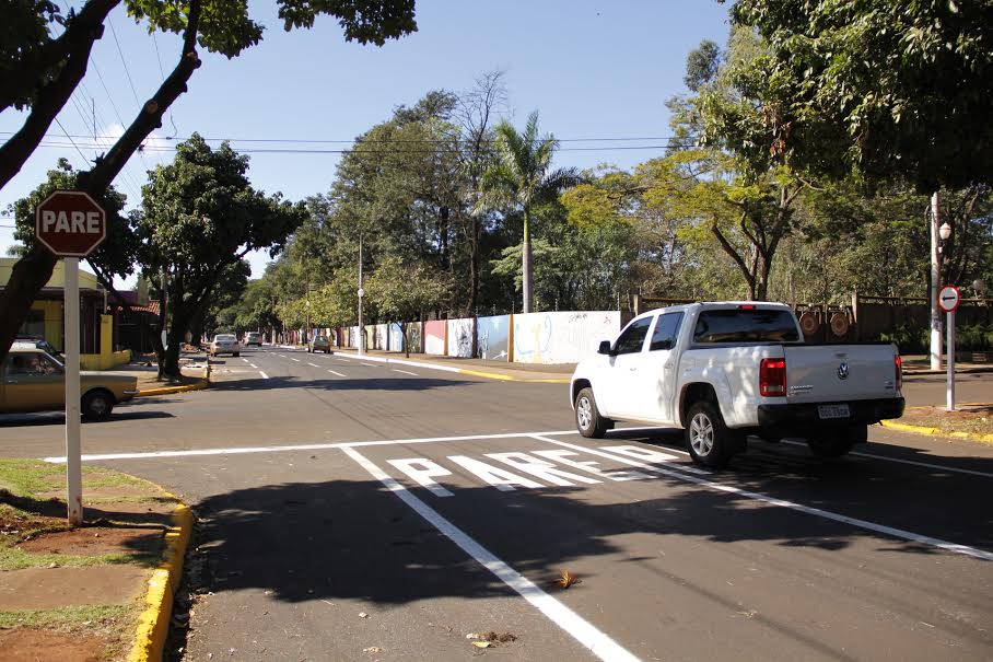 ​Rua Olinda Pires é adequada para se tornar mão única