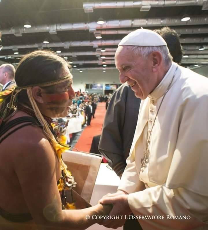 De Marçal a Elizeu Guarani, indígenas pedem apoio ao papa