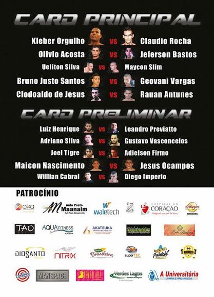 Evento reúne talentos do MMA em Dourados nesta sexta-feira
