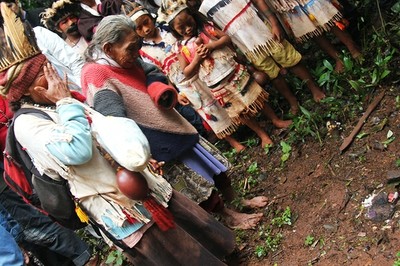 Indígenas ficam em Guaiviry até estudos demarcatórios