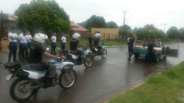 Getam ministra curso de moto patrulhamento com PM de Caarapó