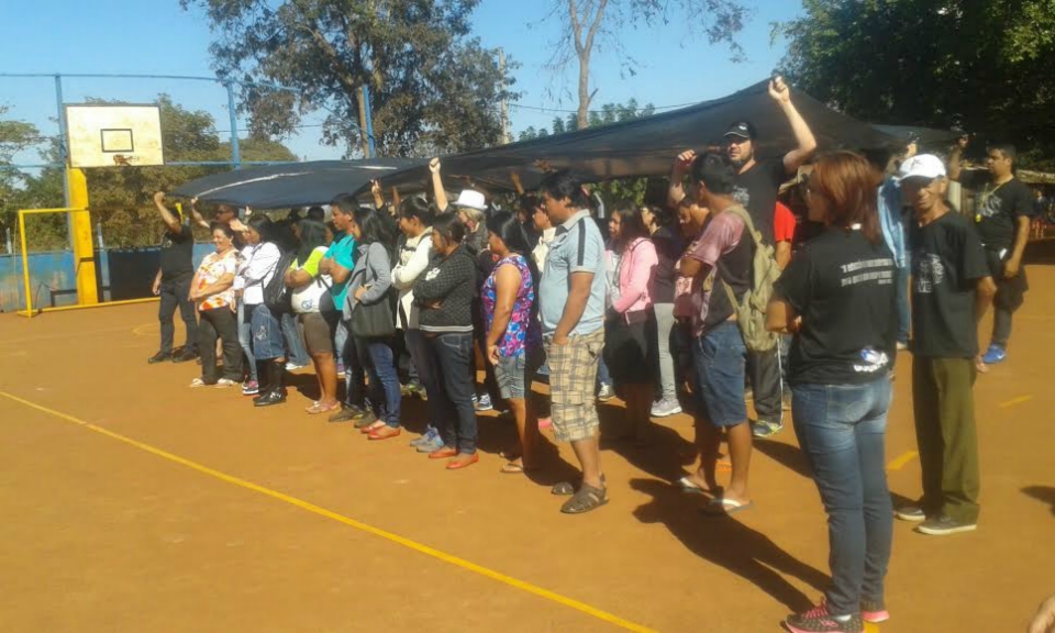 Professores indígenas engrossam protesto nas aldeias