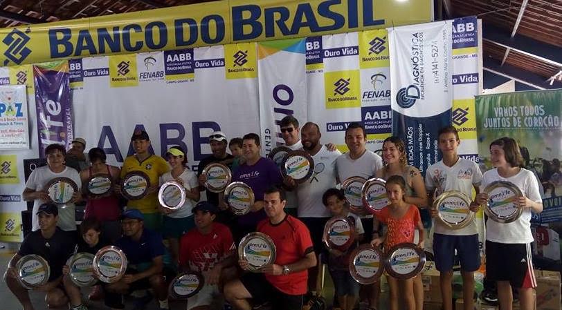 Definidos campeões do torneio de tênis em Campo Grande