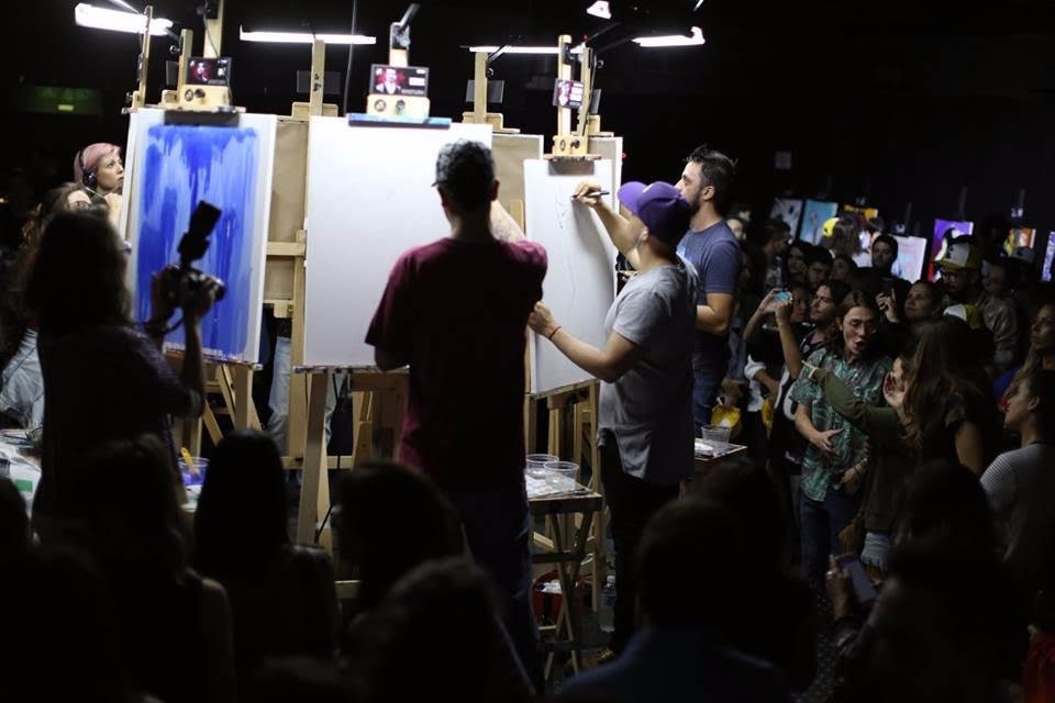 Douradense Marlon Beraldo encanta na batalha das tintas em São Paulo