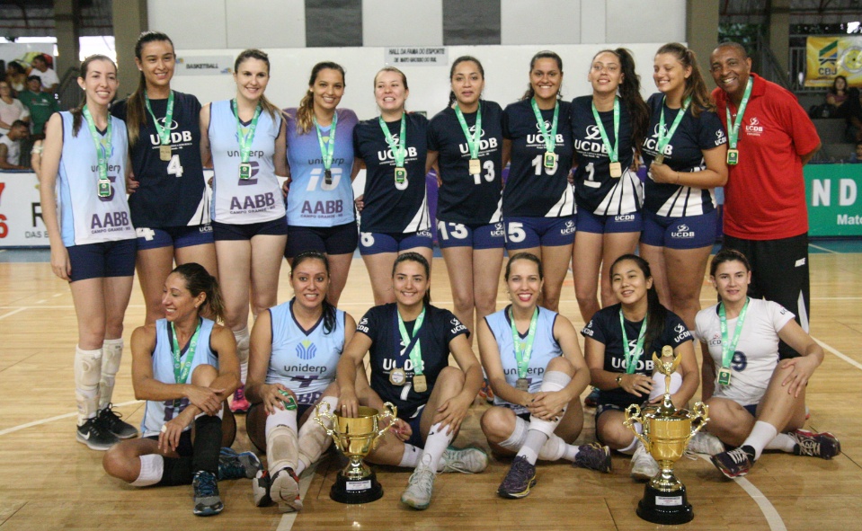 UCDB é campeão da Copa Cidade de Voleibol no feminino e masculino