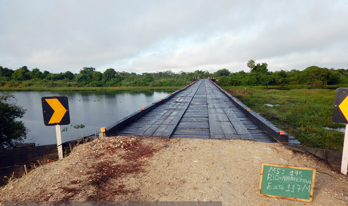 Agesul reconstruiu a ponte sobre o Rio Nabileque, no Pantanal, tirando os produtores da região do isolamento
