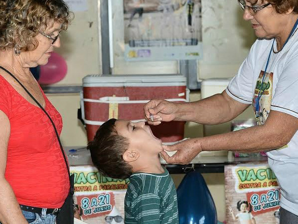 MS vacina 150 mil crianças contra sarampo e polio