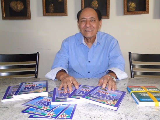 Arthur Jorge do Amaral é membro da  UBE/MS), ex-deputado estadual e autor da obra 