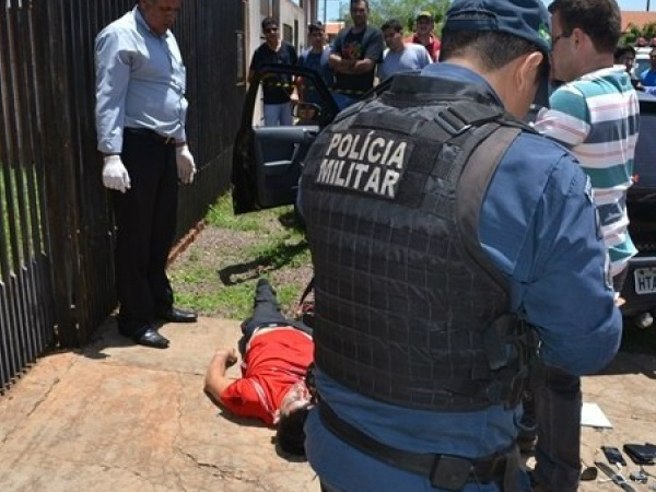 Professor foi assassinado nesta sexta-feira em Ponta Porã. Foto:Bronka