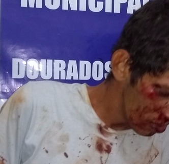 Homem foi detido por populares e entregue à GMfoto - Cido Costa/Douradosagora