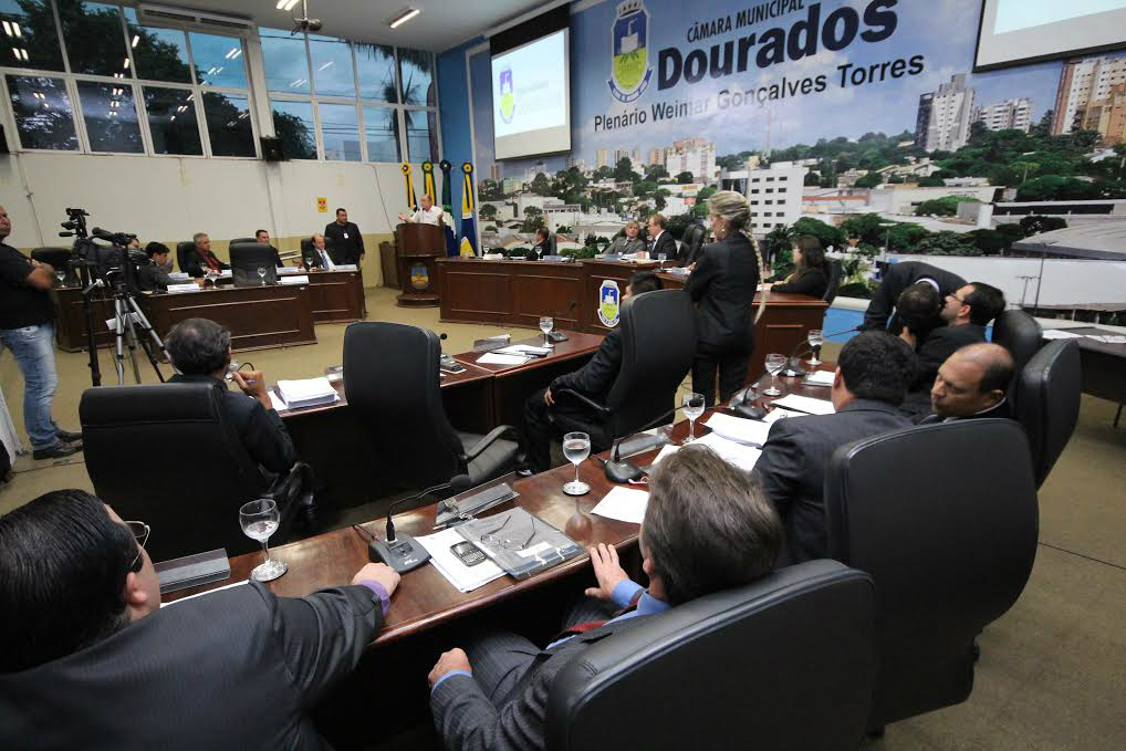 Foto: Thiago MoraisDurante a 43ª sessão ordinária do ano, vereadores de Dourados aprovaram lei de interesse aos educadores