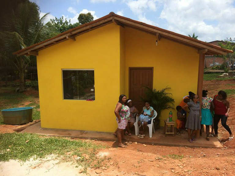 Moradia construída em comunidade quilombola em Ituberá (BA)Divulgação/ PAC