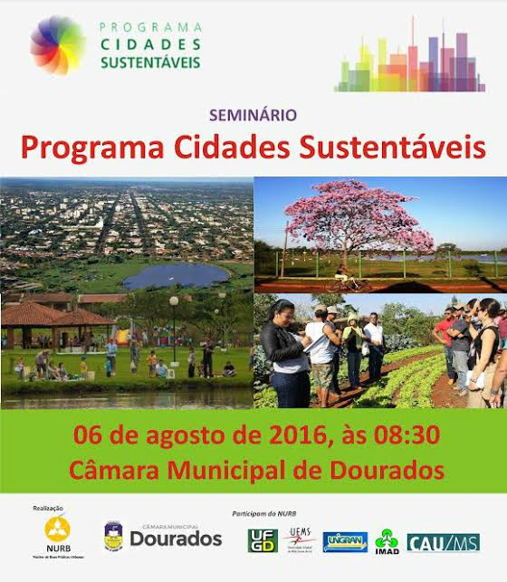 O Programa Cidades Sustentáveis incorpora de maneira integrada as dimensões social, ambiental, econômica, política e cultural na gestão públicaFoto: Assecom/PMD