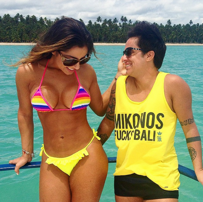 Andressa Ferreira e Thammy Miranda (Foto: Reprodução/Instagram)