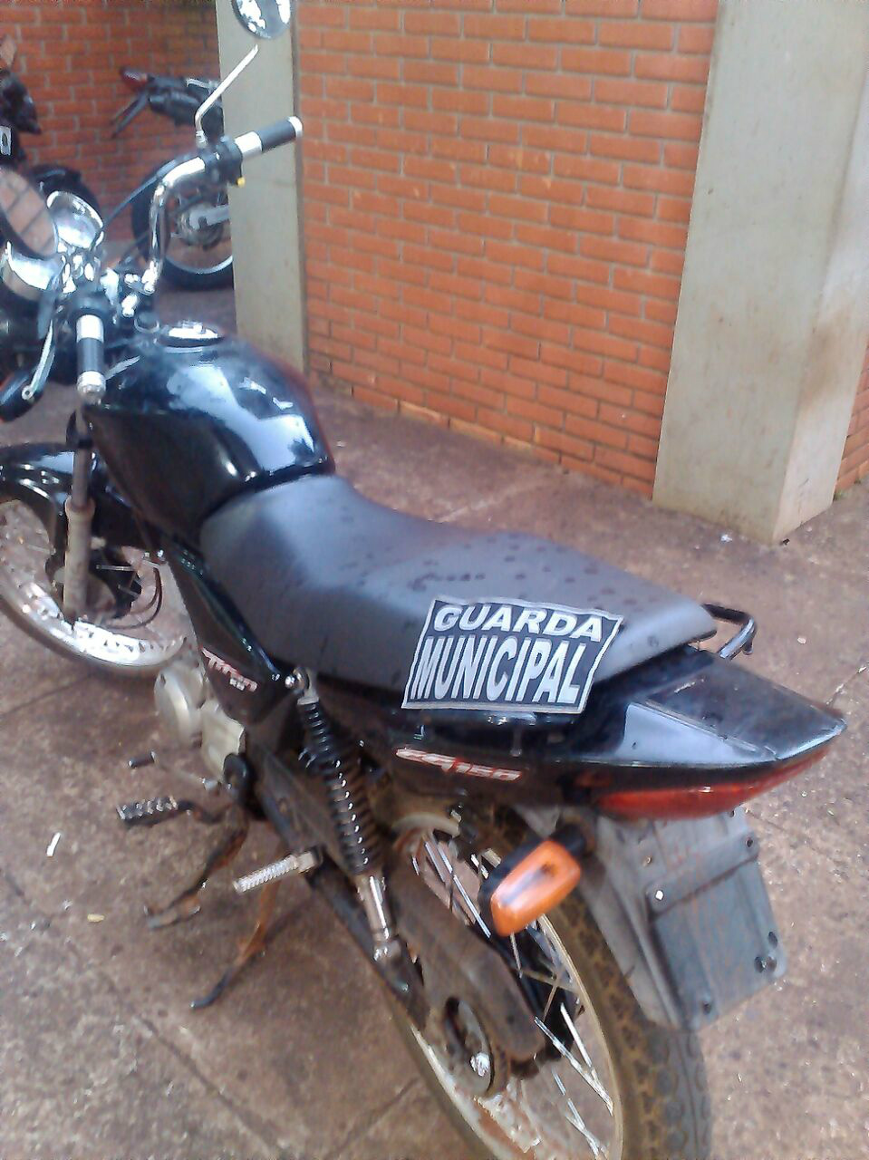 Moto foi apreendida pela Guarda MunicipalFoto: GM/Divulgação