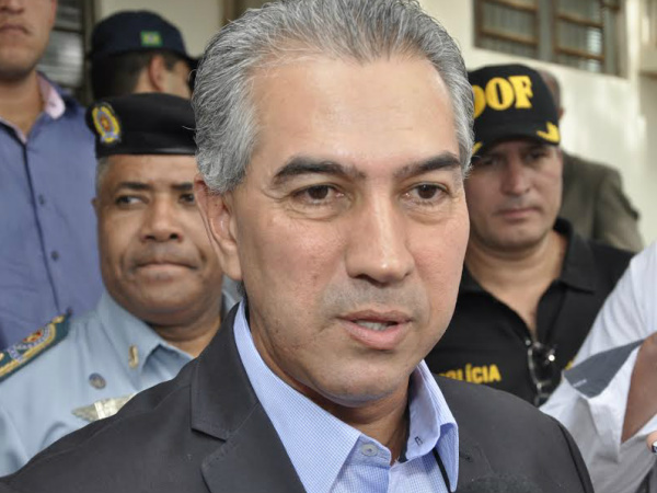 Reinaldo afirmou que se preciso irá paralisar obras para investir em segurança públicaFoto: Hèdio Fazan