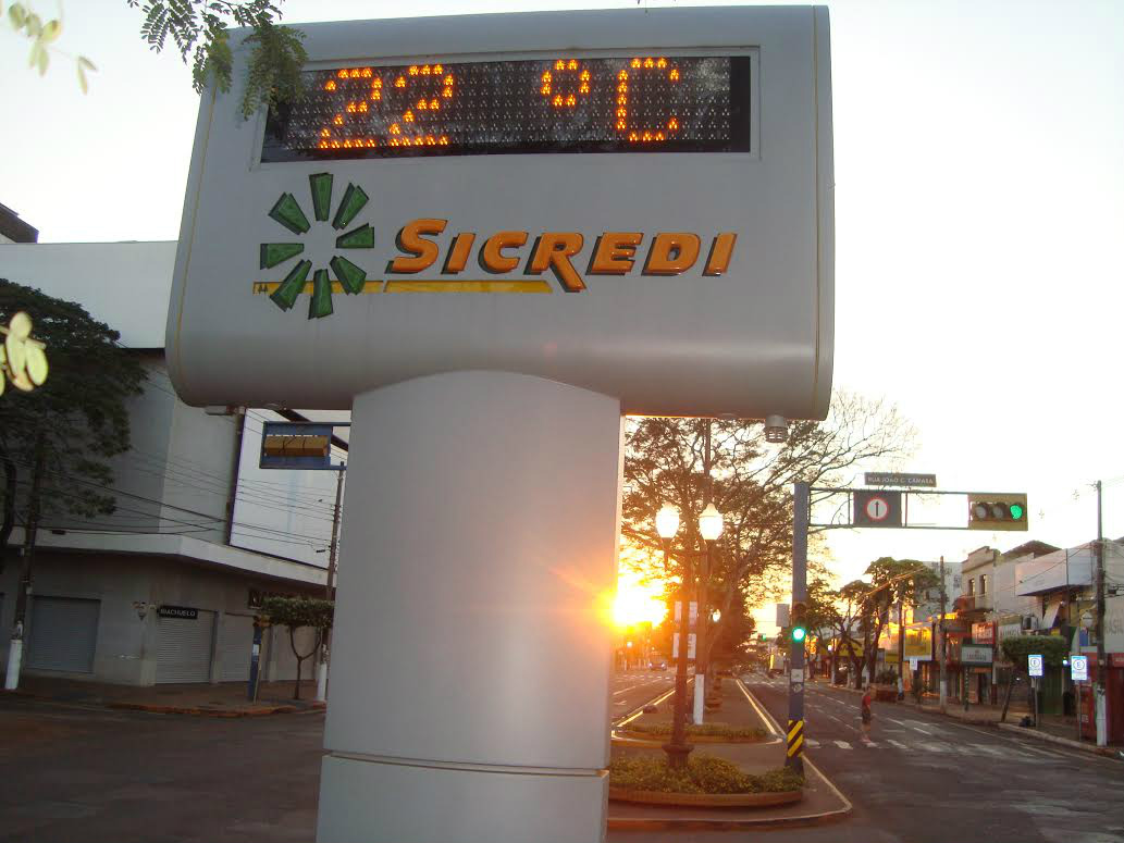 22ºC hoje por volta das 6h no centro de Douradosfoto - Cido Costa/Douradosagora