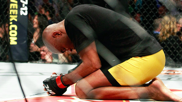 Anderson Silva venceu Nick Diaz no UFC 183, em Las Vegas - Steve Marcus/Getty Images/AFP