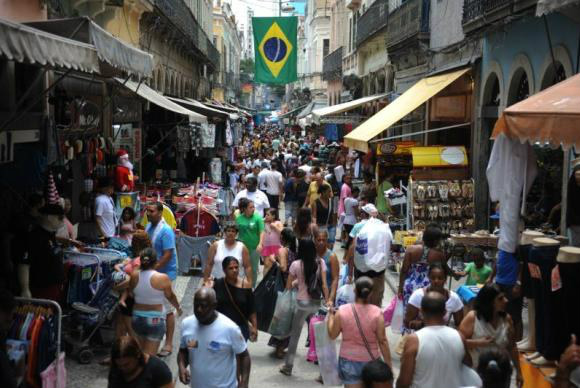 Pesquisa da CNC mostra que o setor do comércio está mais confiante com a economia brasileiraArquivo EBC