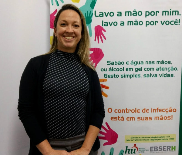Enfermeira Angela Mendonça de Souza é coordenadora do Núcleo de Segurança do Paciente do Hospital Universitário da Universidade Federal da Grande Dourados (HU-UFGD)