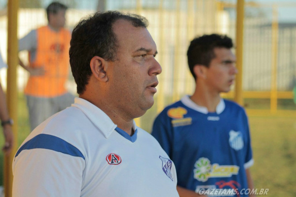 Mauro Marino reclama da falta de tempo que o Aquidauanense teve para se preparar (Foto : Gazeta MS)