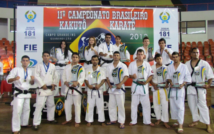 MS conquista 36 medalhas no Brasileiro de Kakuto Karatê