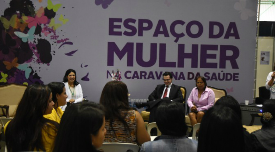 O encontro será realizado na Caravana, no Centro de Convenções Albano Franco, no Espaço da Mulher, às 9 horas. Foto: Jéssica Barbosa.