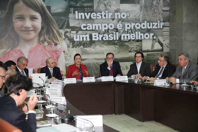 Ministra explica a produtores fluxo da liberação do crédito agrícola (Noaldo Santos/Mapa)