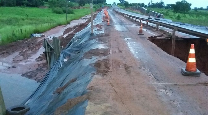 A rodovia passa atualmente por trabalhos de recapeamento em 60,2 km de extensão, com investimentos da ordem de R$ 43,6 milhões