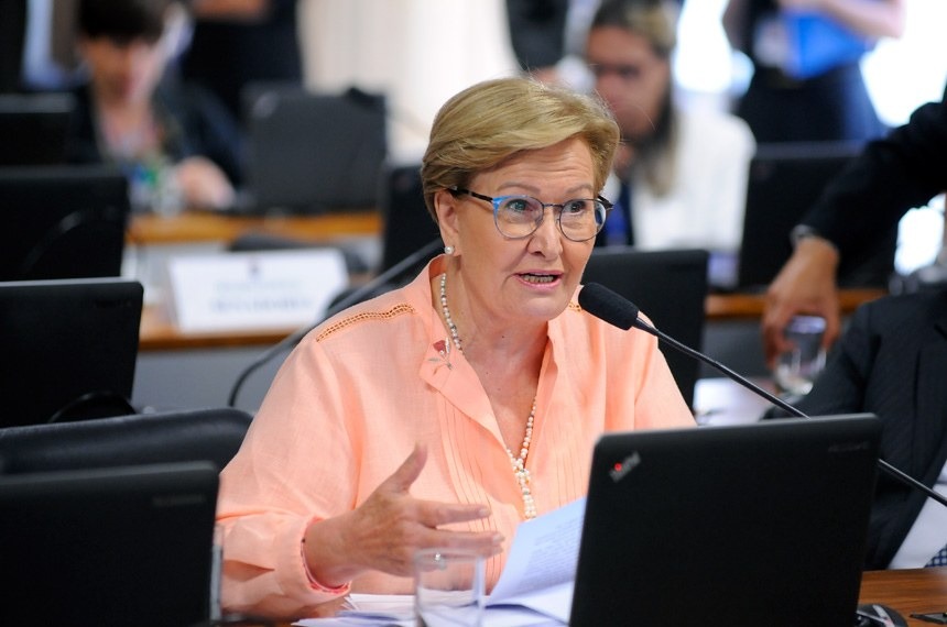 A senadora Ana Amélia é a relatora do projeto na Comissão de Constituição, Justiça e CidadaniaPedro França/Agência Senado