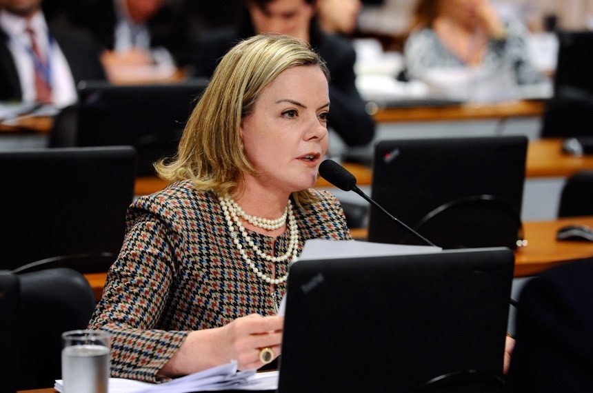 O projeto tem relatório favorável da senadora Gleisi Hoffmann (PT-PR)Marcos Oliveira/Agência Senado