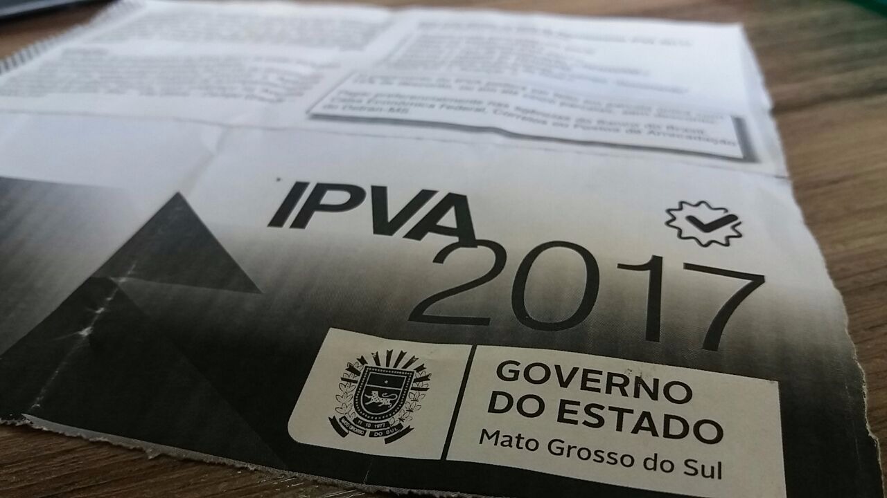 Mais de 5 mil pessoas em MS têm dívidas de IPVA