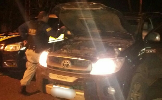 PRF/MS recupera veículo roubado em  Luziânia
