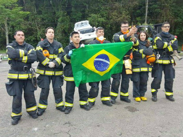 Bombeiros e médicos de MS tiveram melhor desempenho em prova rápida (Foto: Associação Brasileira de Resgate e Salvamento (ABRES)/ Divulgação)