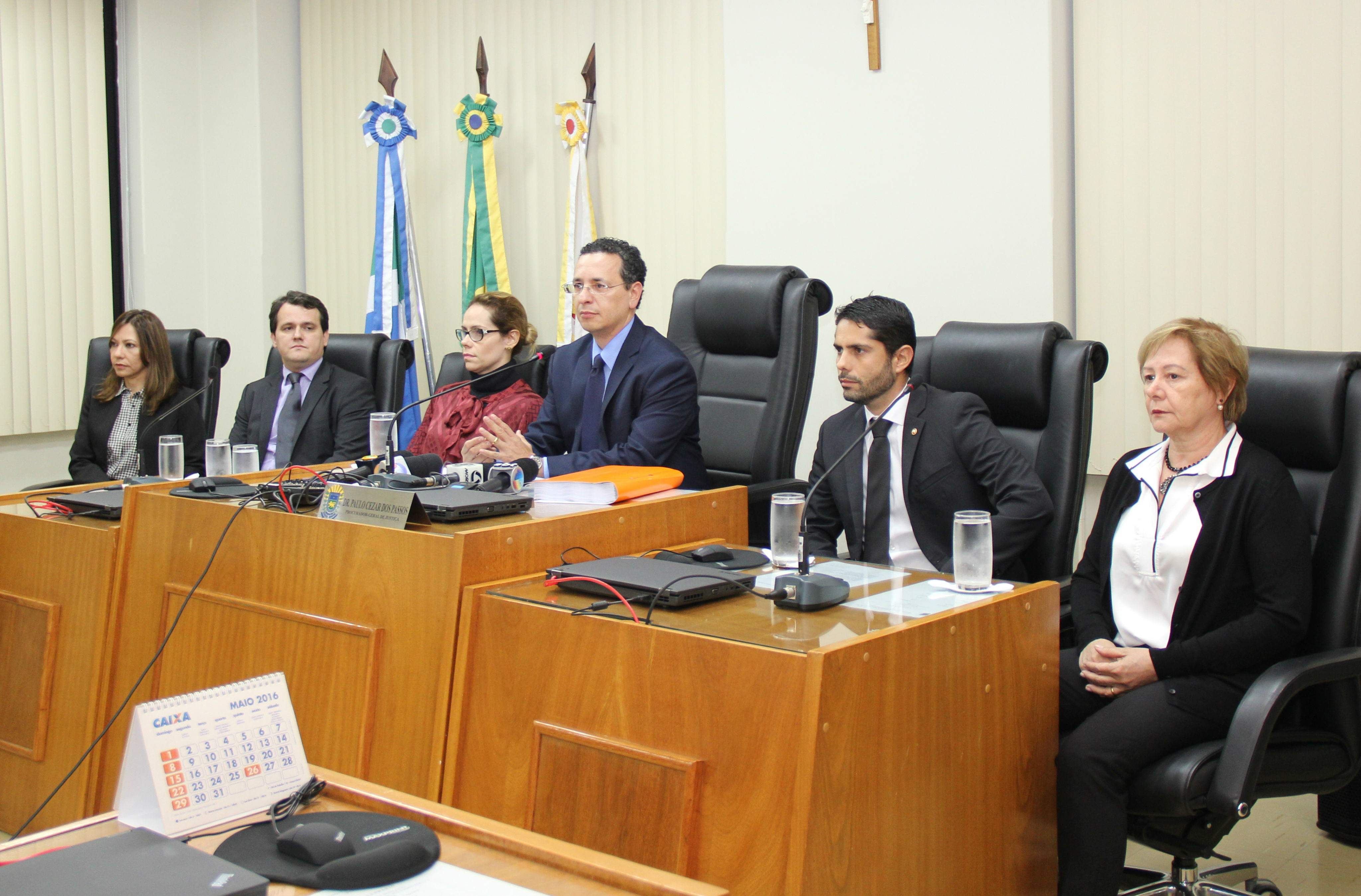 O Procurador-Geral de Justiça do MPE, Paulo Cezar dos Passos, reuniu a imprensa para  esclarecer  sobre o desdobramento da Operação 
