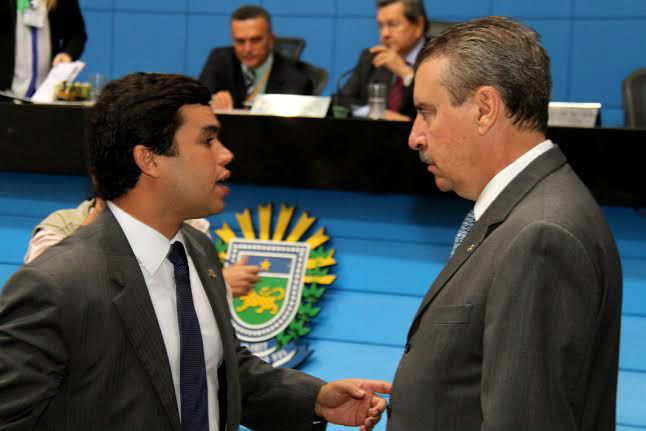 Deputados Beto Pereira e Paulo Corrêa