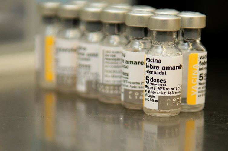Vacina contra a febre amarela. Foto: EBC