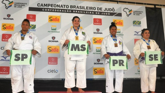 Camila Nogueira conquistou ouro para o Mato Grosso do Sul além das já conquistadas pelos atletas Layana Colman, Larissa Farias, Yuri Lourenço e Mariana Veiga.