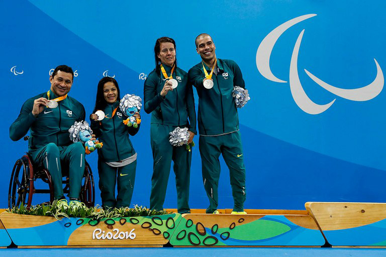 Nos Jogos Paralímpicos, todas as medalhas brasileiras foram conquistadas por atletas bolsistasFoto: Washington Alves/Comitê Paralímpico