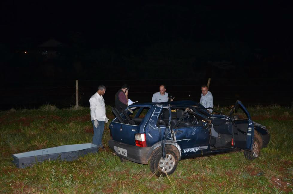 Acidente ocorreu na MS-164, próximo ao distrito de ItahumFoto: Divulgação