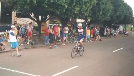 Pietramale mostra GP de ciclismo a Marcio Amaral