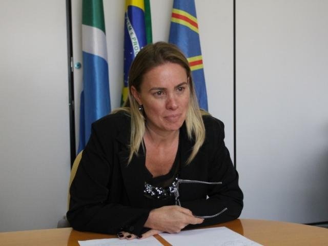 A nova superintendente  Viviane Lacerda Lopes Nogueira
