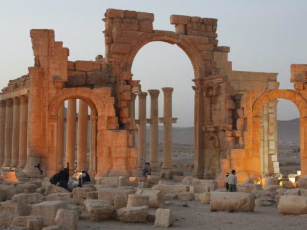 Imagem de arquivo mostra a antiga cidade de Palmira, no centro da SíriaImagem Youssef Badawi/EPA/Agência Lusa - publicada pela Agência Brasil (ABr)