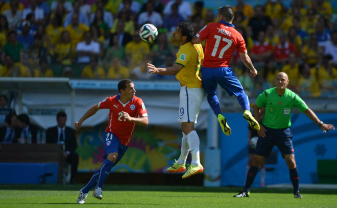 Brasil joga contra o Chile no Mineirão em Belo Horizonte (Marcello Casal Jr/Agência Brasil)