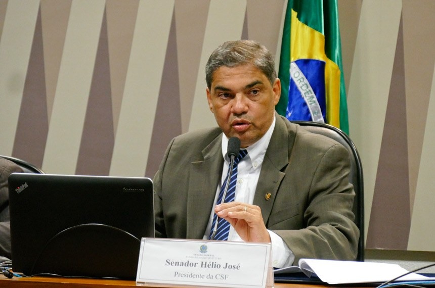 Senador Hélio José (Pros-DF), presidente da Comissão Senado do Futuro (CSF)Roque de Sá/Agência Senado