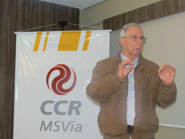 O Diretor de Engenharia da CCR MSVia, Décio de Rezende Souza